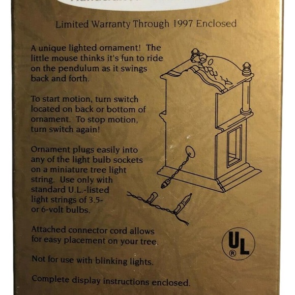 Hallmark Keepsake Very, Merry, Minutes Light and Motion Christmas Ornament - Picture 2 of 3